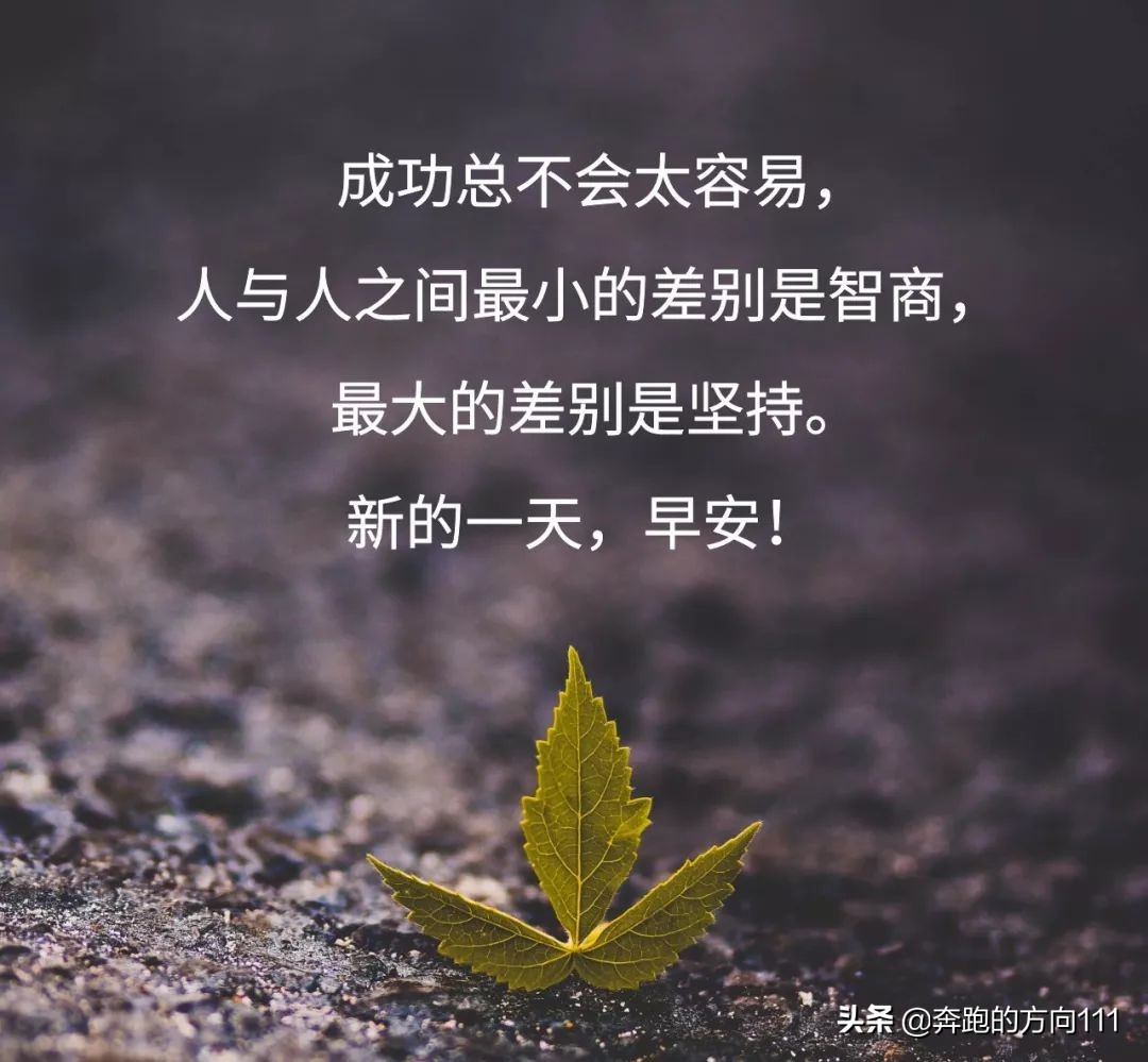 致闺蜜的早安心语正能量句子