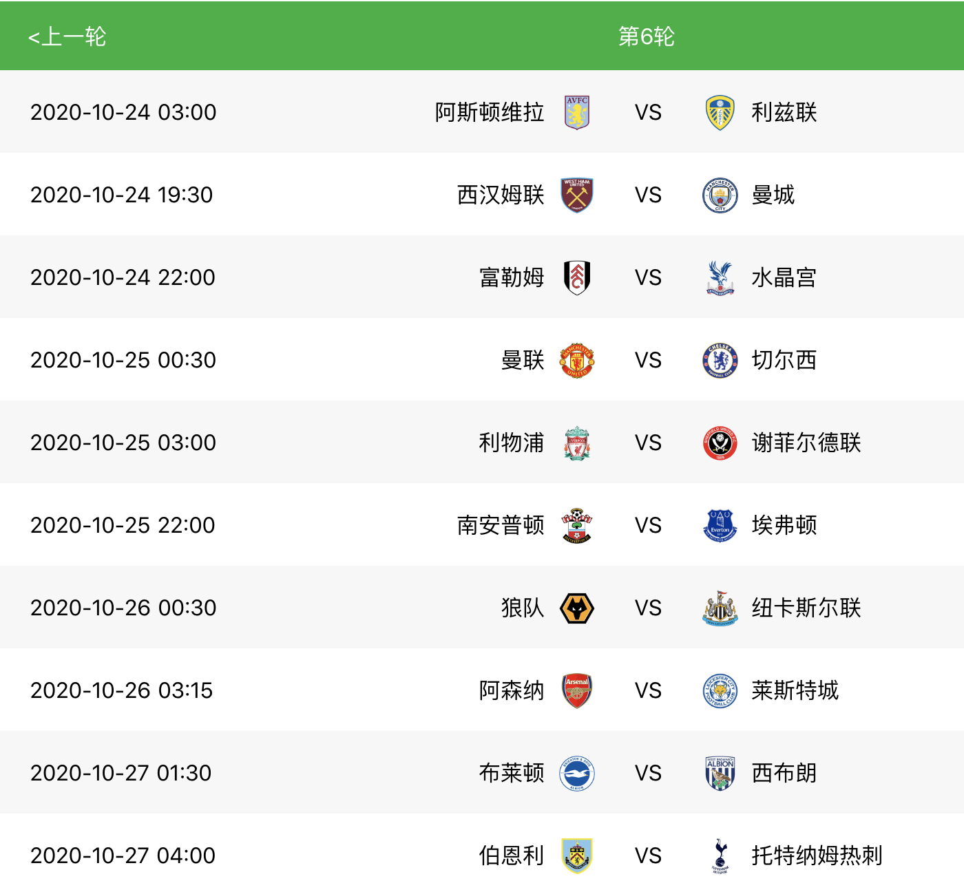 英超利兹联vs狼队免费高清直播地址(英超最新积分排名：狼队1-0利兹联，力压热刺切尔西进前6)