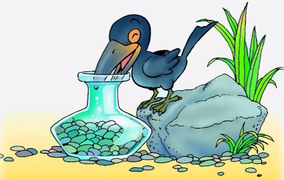 乌鸦喝水的故事视频图片 _飞翔号