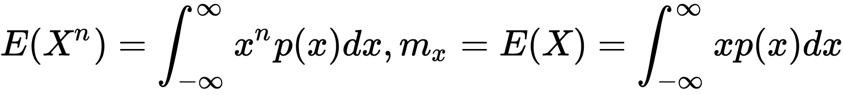 随机变量，概率密度及其统计量