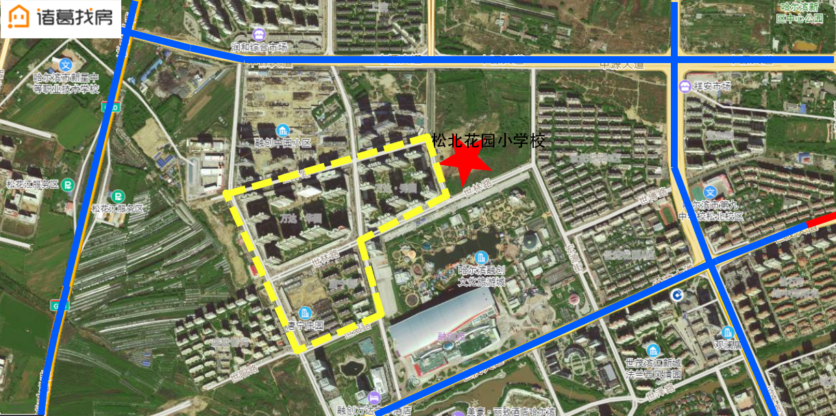 来了！松北区公办小学学区范围出炉！这里的学区房价格是这样的