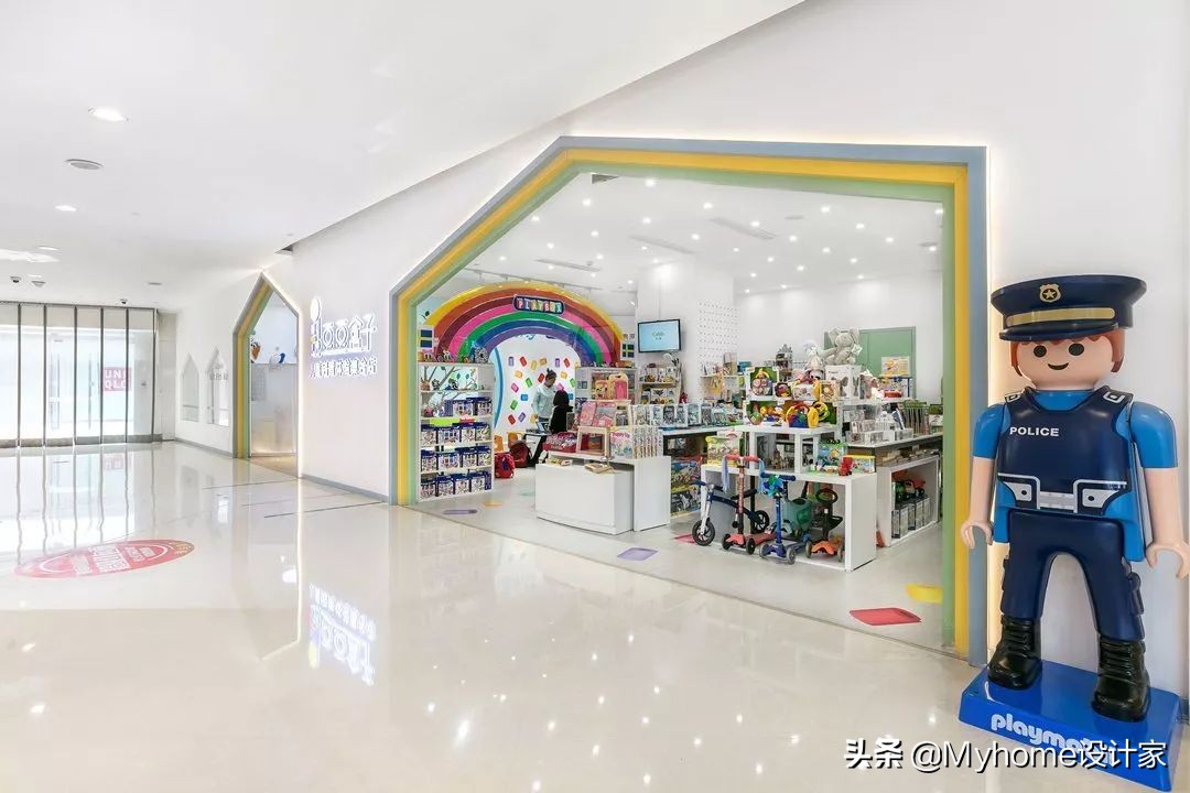 她巧妙设计270㎡，是玩具店也是游乐场，孩子进去都玩疯了