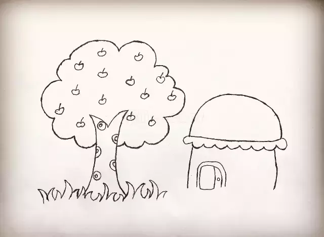 幼儿园房子简笔画系列，上色更漂亮，为孩子收藏！