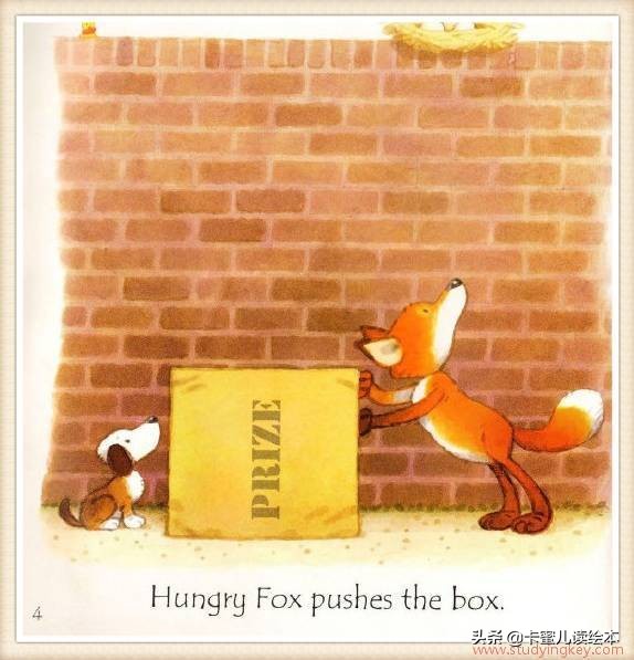 英文有声绘本故事《Fox on a box》箱子上的小狐狸