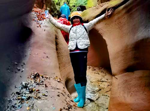 陕西旅游：甘泉雨岔大峡谷及周边行（图）