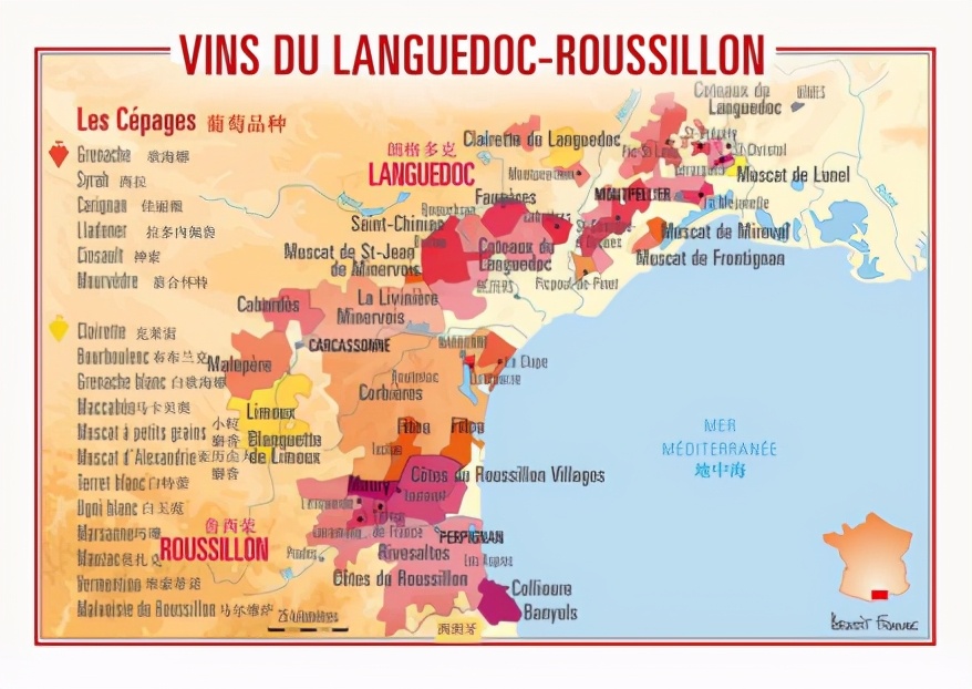 法国酒庄排名介绍，法国朗格多克都有哪些靠谱酒庄？