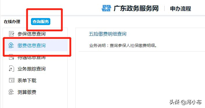 输入姓名查询社保缴费明细 第5张