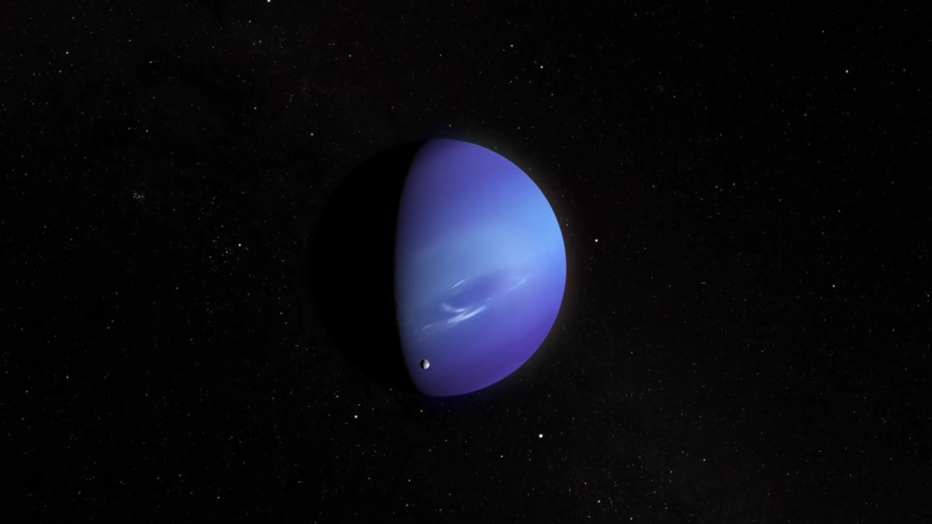 海王星45亿公里外海王星真实影像