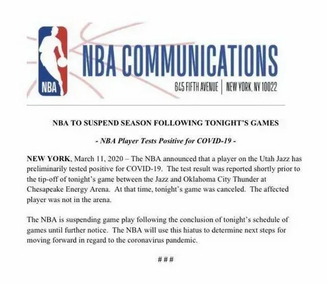 nba为什么停摆了(NBA迎来史上第六次停摆！前几次是因为钱，这次却要从球员的无知说起)