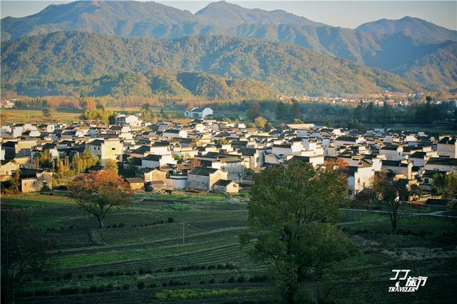 安徽卢村就像一个江南春梦，是典型最有特色徽派民居的精华