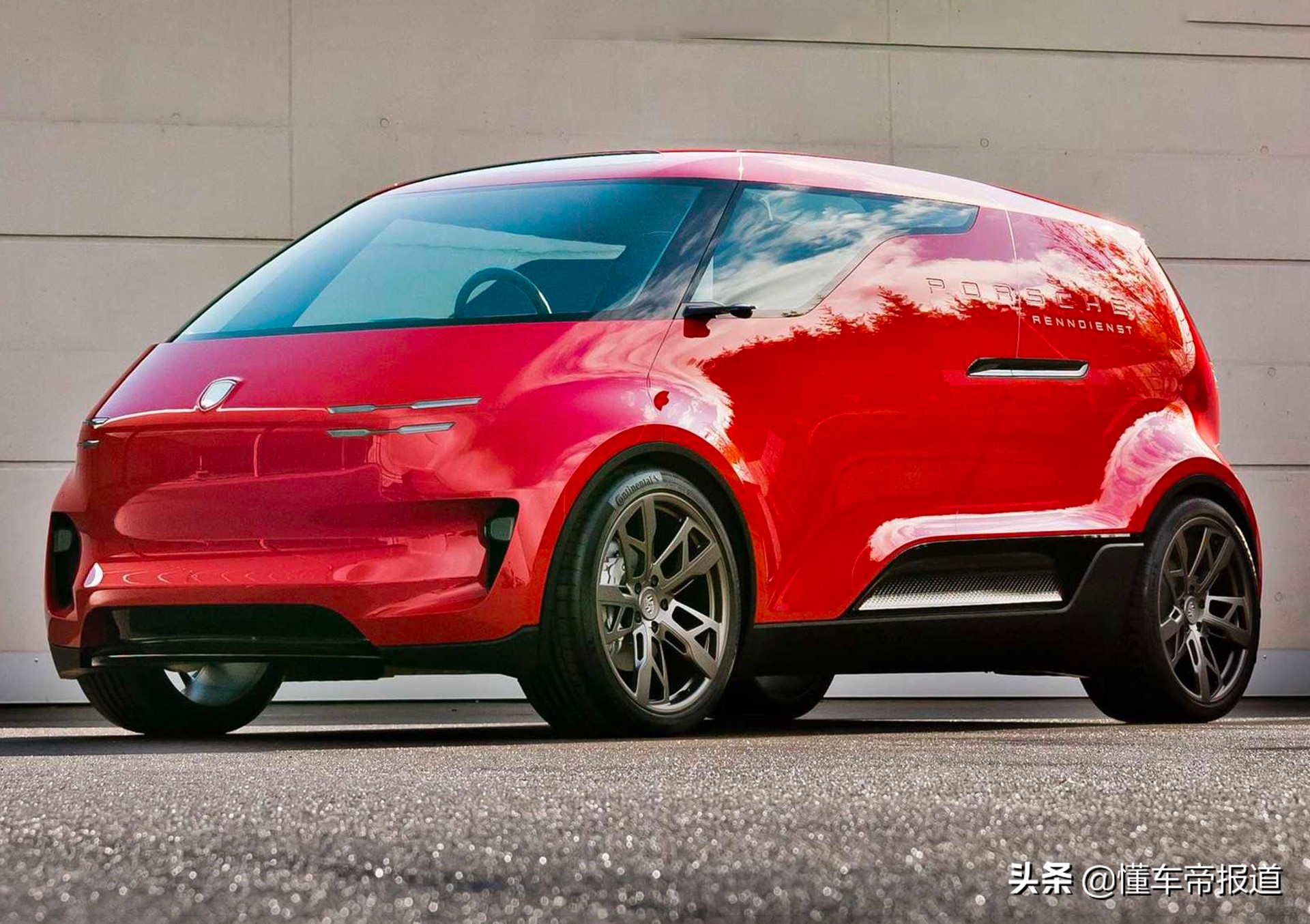 新车｜如同在开战斗机 保时捷Renndienst概念MPV官图发布