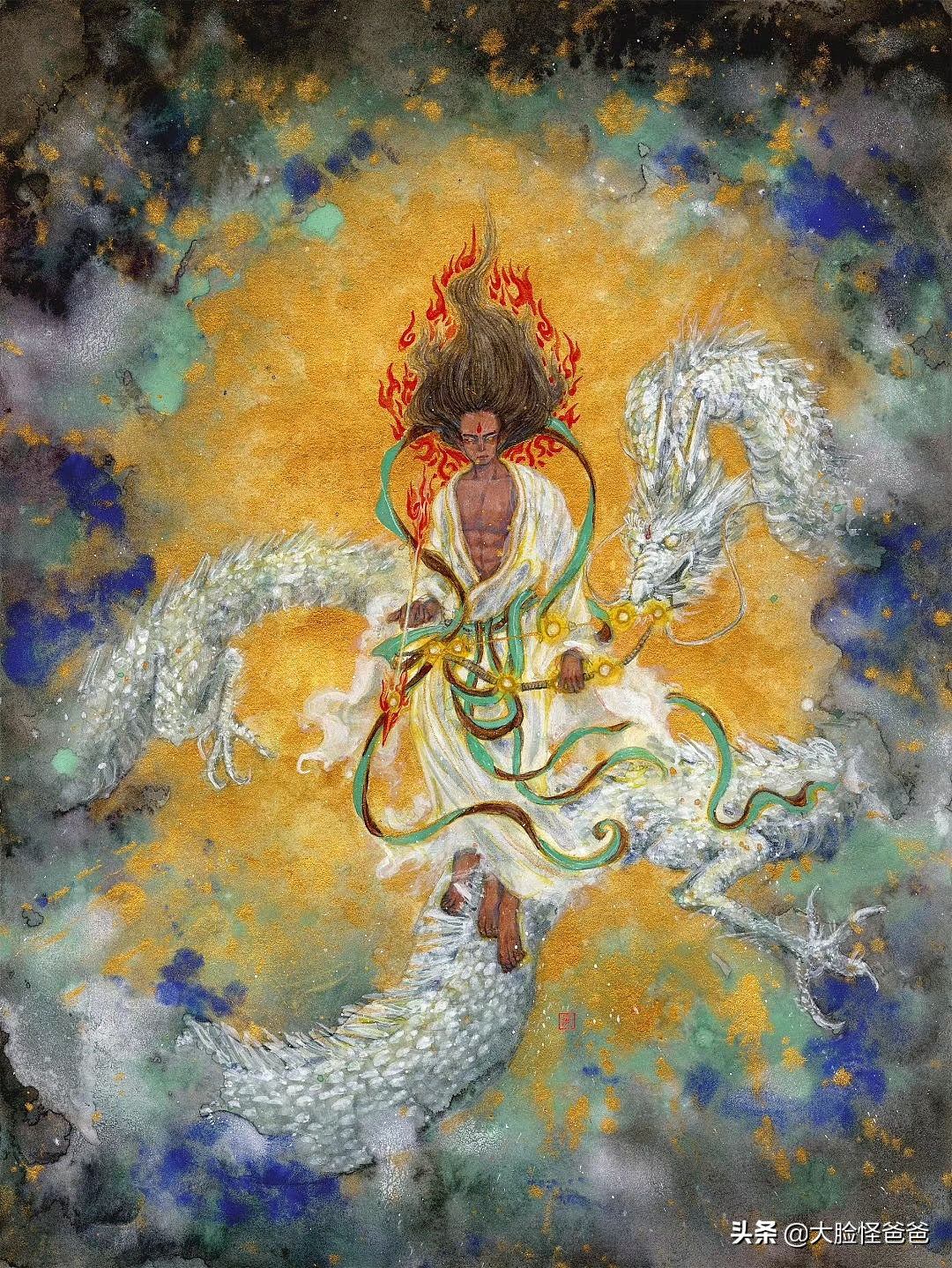 众所周知的天神"东皇太一",究竟什么来历?上古神话那些事-98