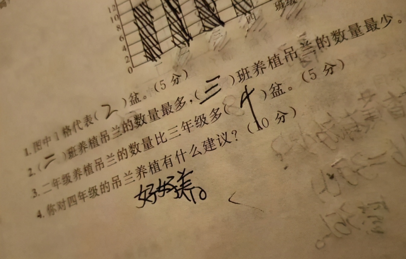 小学生考试“拟人句”走红，老师很无奈，网友评论：这很“拟人”