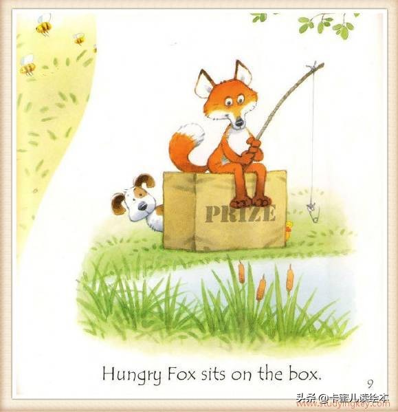 英文有声绘本故事《Fox on a box》箱子上的小狐狸
