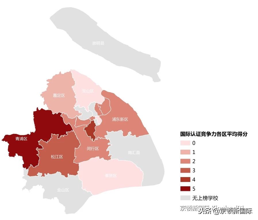 上海国际学校区域分析：杨浦区光华学院剑桥国际中心竞争力最强
