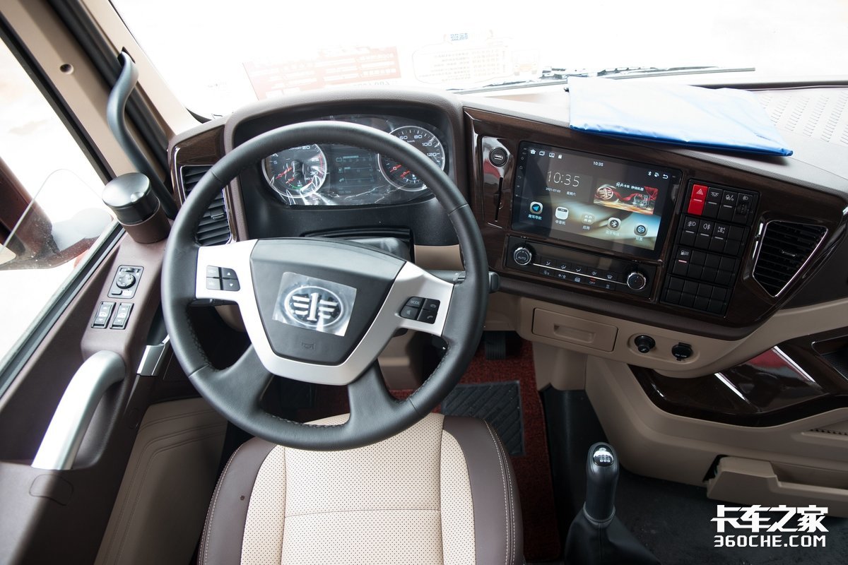 跑绿通也能更舒适,详解解放青汽jh6 460马力载货车