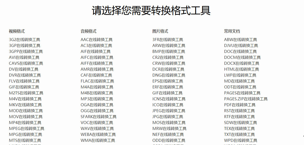 文件格式转换太麻烦？这个免费神器一键搞定！