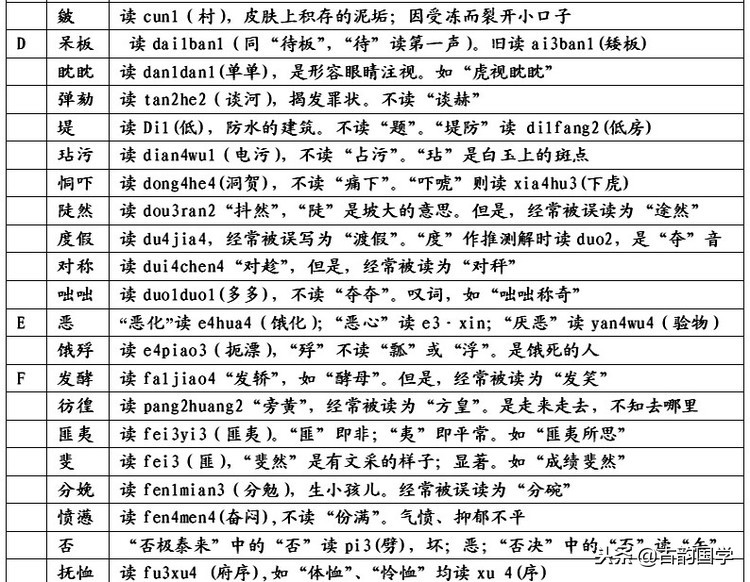 仇姓怎么读（「容易被读错的汉字）-第5张图片-腾赚网