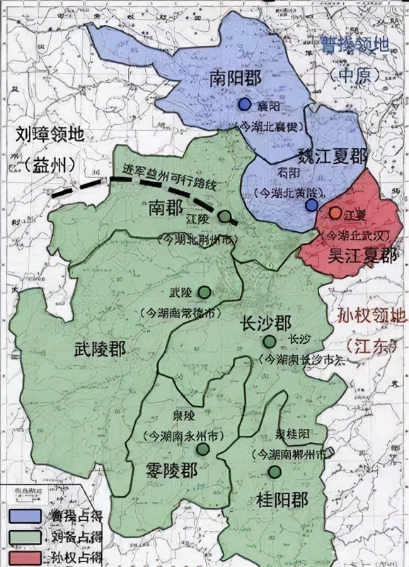曹操败赤壁、关羽走麦城，军事地理分析三国争夺荆州的关键点在哪