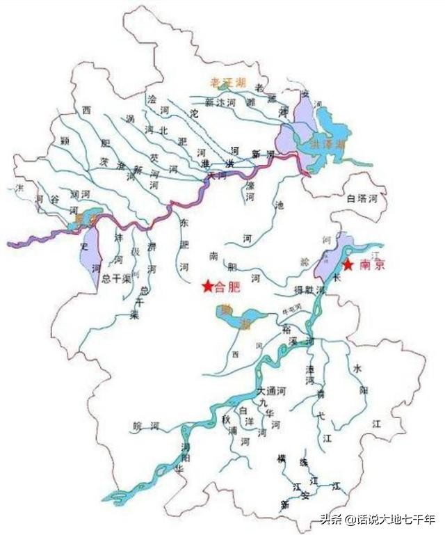 淝水是什么的支流说说安徽省六lu四声安市从地理上说淝水之战