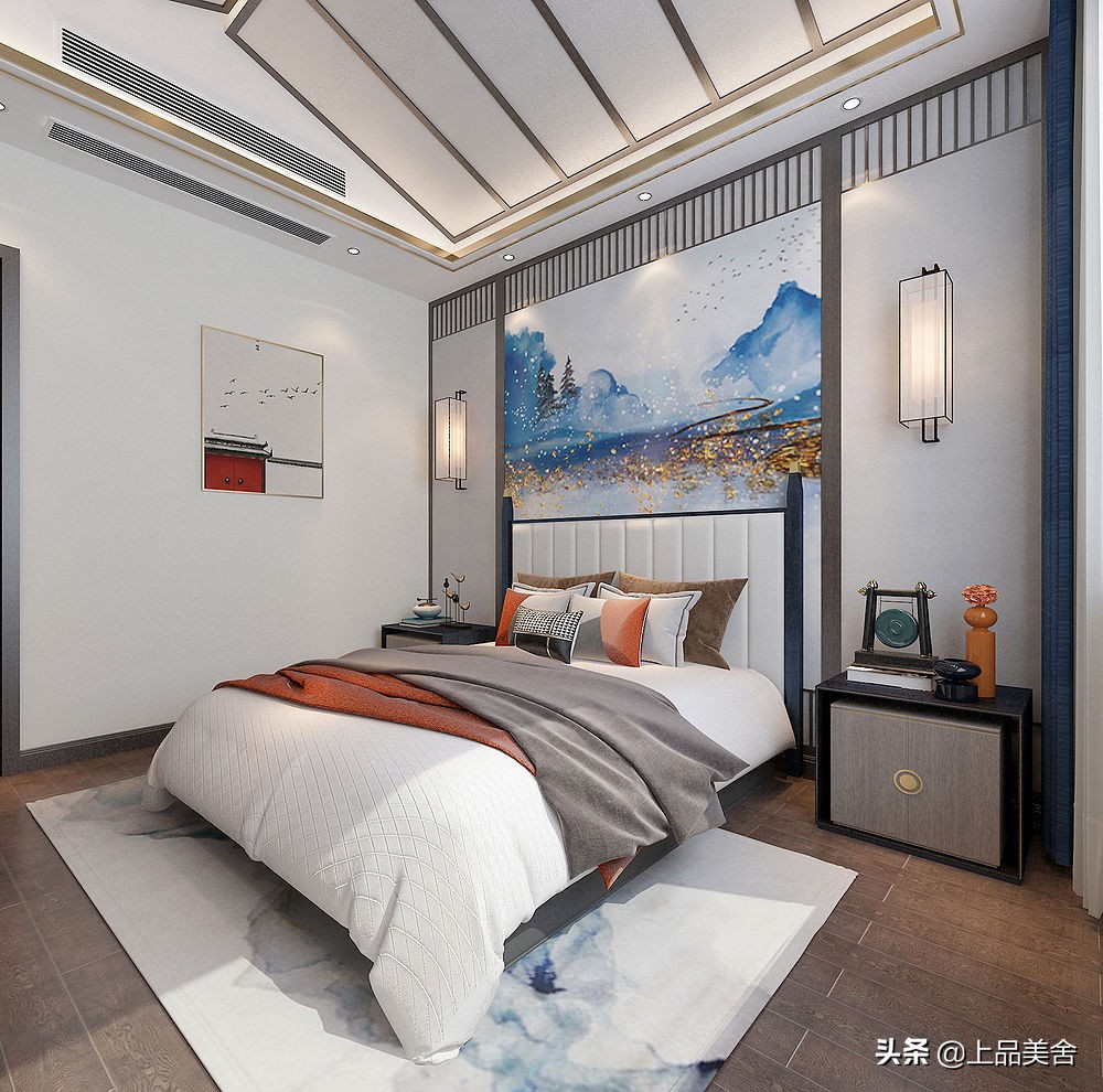语文老师的中式风格装修，384平米四层别墅，全屋文化气息浓厚