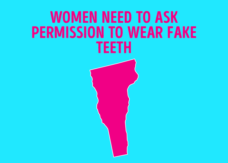 在美国的某些地方，这12件事都被禁止