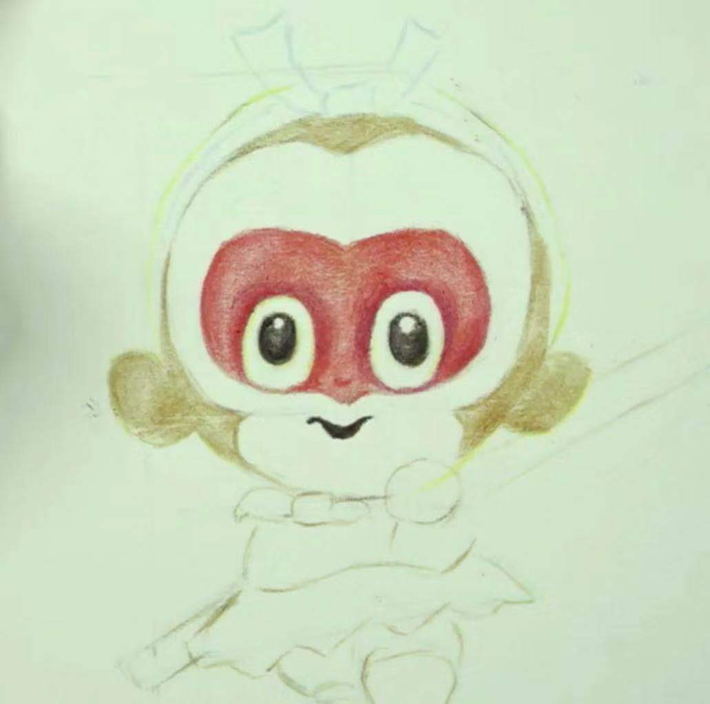 美猴王孙悟空的简笔画