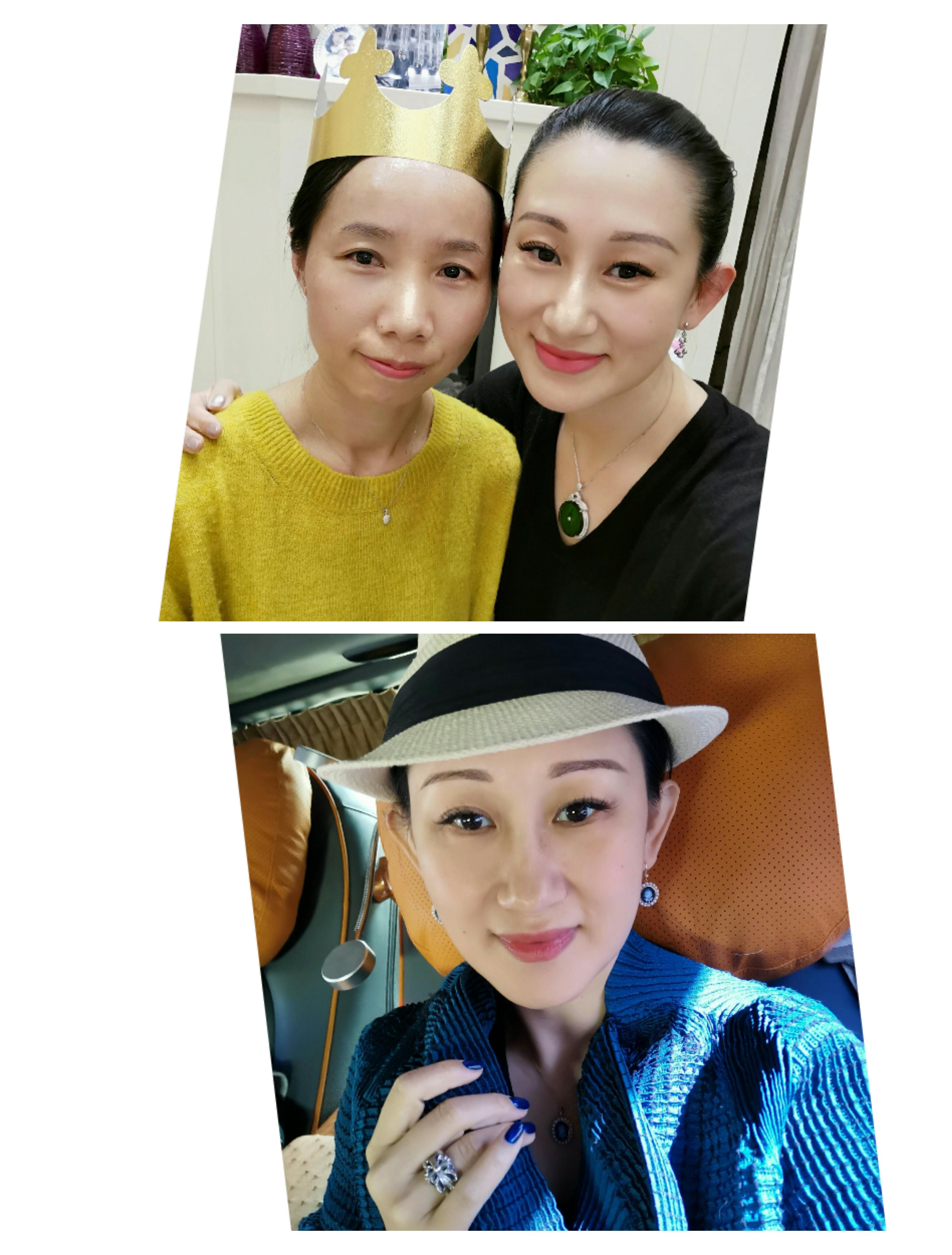 赵文卓老婆真阔气！送保姆生日礼物价值不菲，两人合照自己戴翡翠