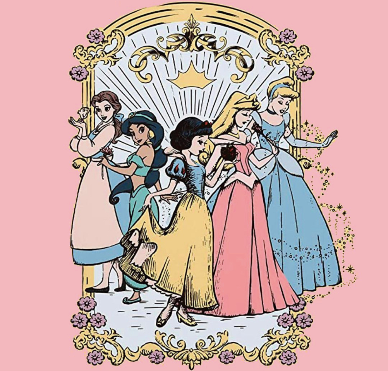 误入《哈利波特》的迪士尼公主，四大学院都有谁？花木兰很适合