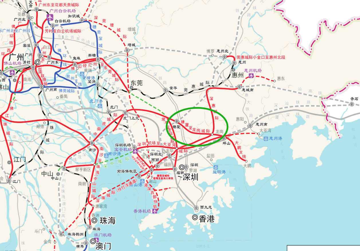 总投资7463亿，广东30条城际铁路最新动态，21条新开工