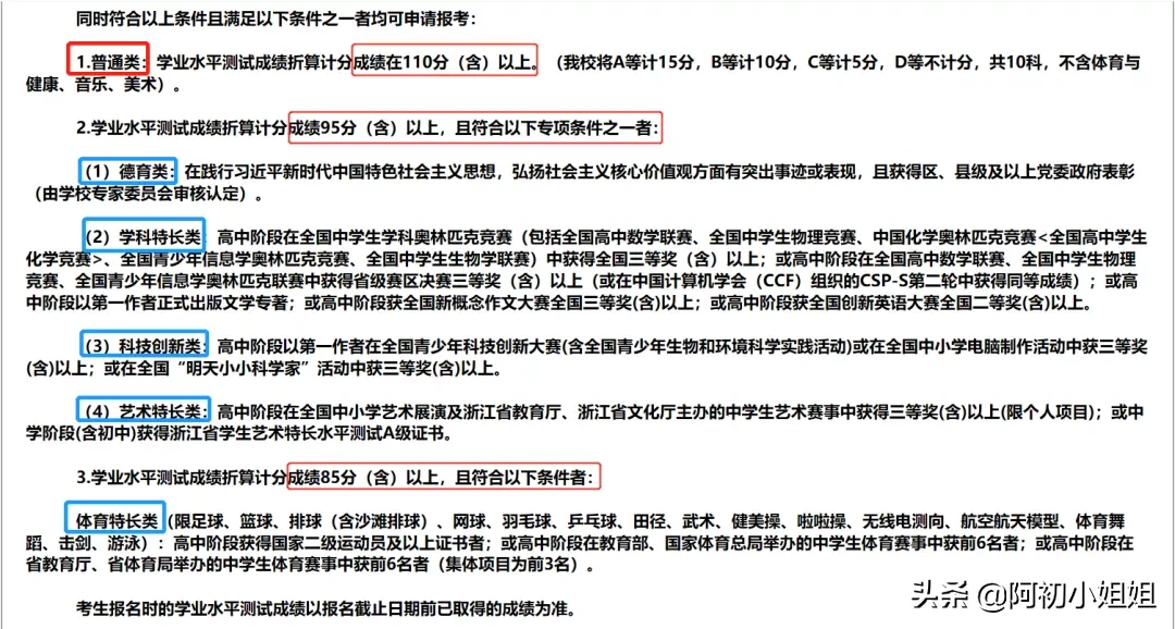 超全：47所浙江省属院校三一报考要求汇总！几A几B能报考？