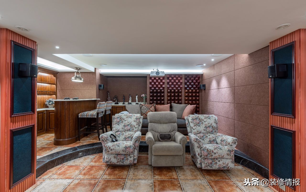 580㎡的美式乡村风，一个休闲、自然、安逸、宁静的居住环境