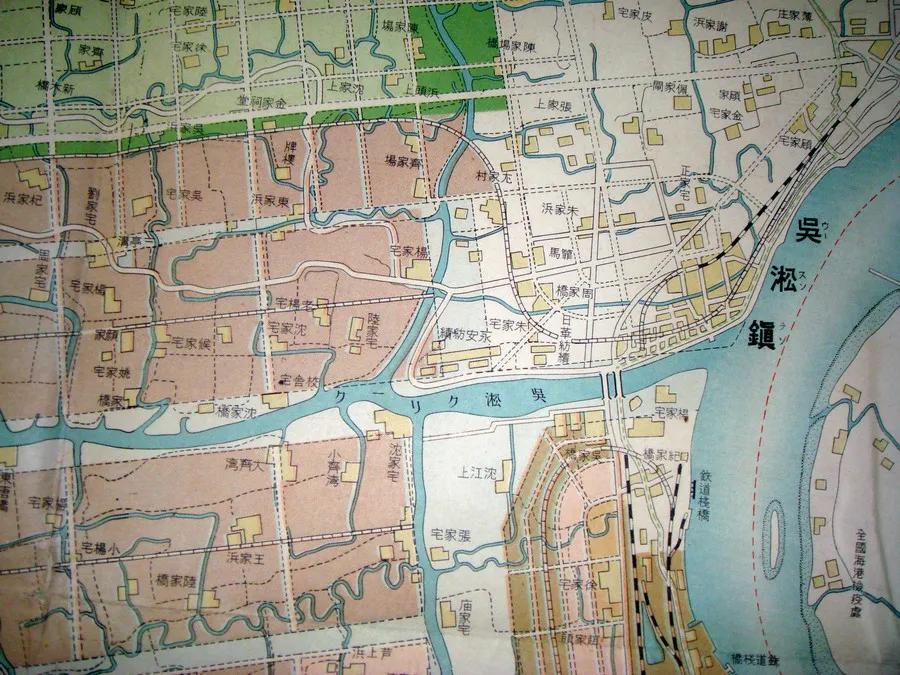 上海老地图鉴赏（四十一）——日制《最新大上海地图》