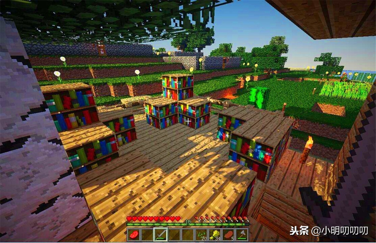 我的世界：MC中关于书架的5个秘密，只有细心的玩家才清楚！
