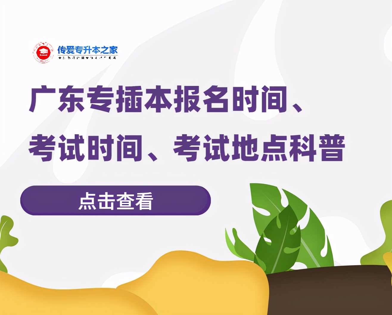 广东专插本报名时间、考试时间、考试地点科普