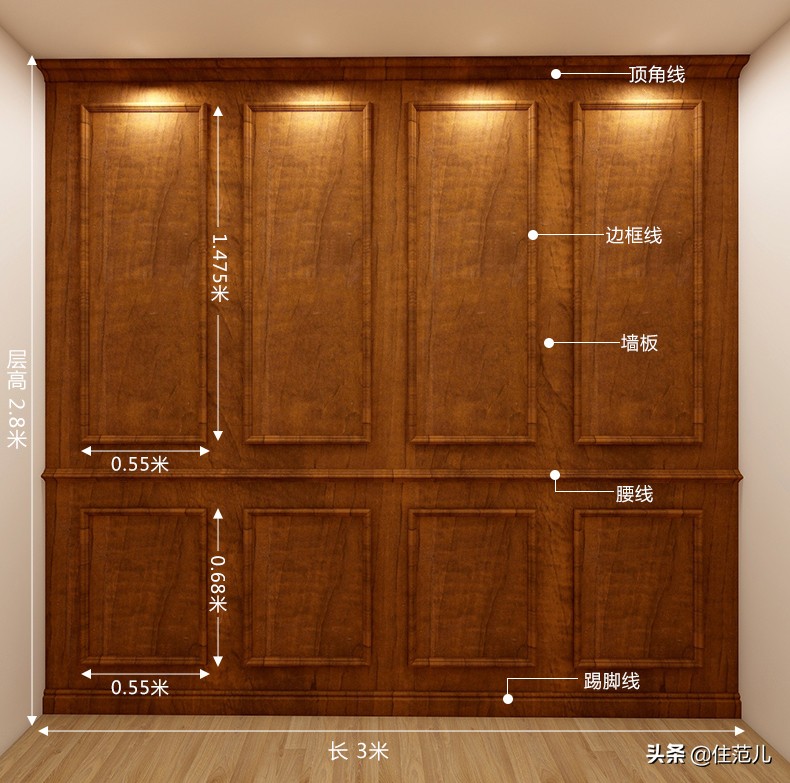 墙面多花1万，廉租房直接变豪宅