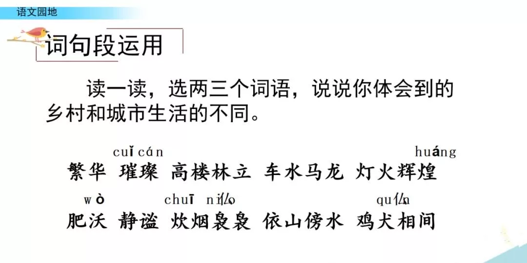 部编版四年级下册口语交际、《语文园地一》单元知识点+图文讲解