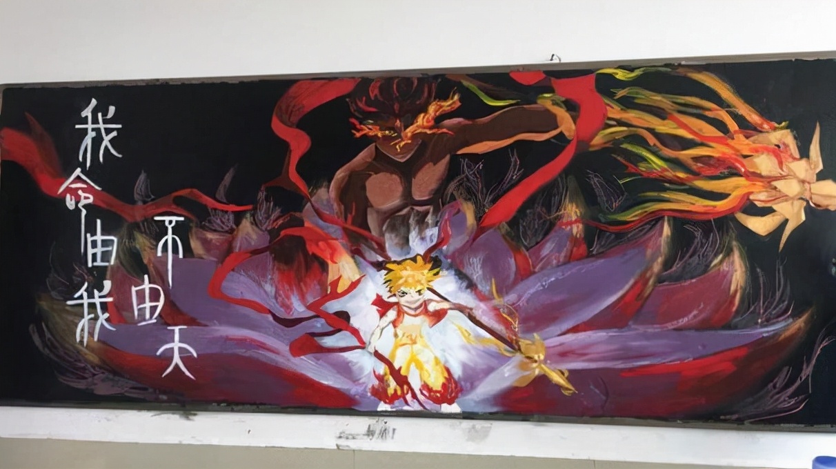 杭高里的“板报”火了，教室变画室，网友直呼这届学生太有才了