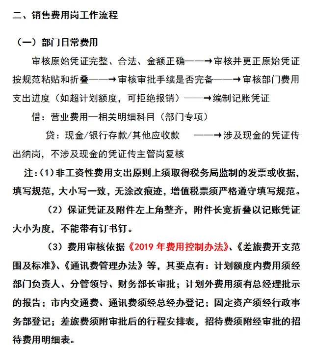 “最新版财务工作流程 ”，财务人值得一看(收藏备用)