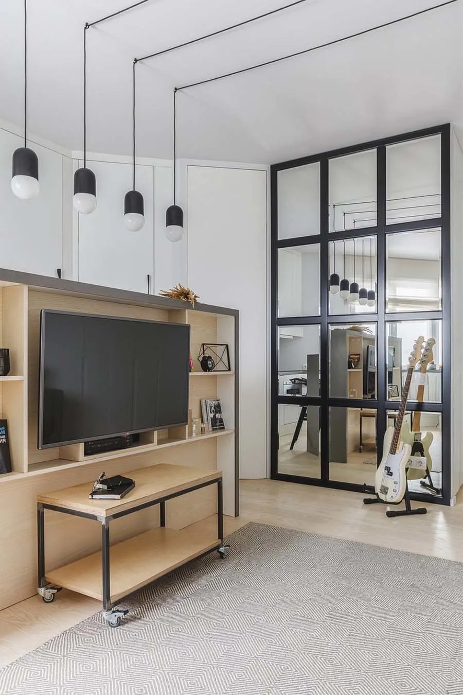 30㎡不到的小户型，老外设计也是可圈可点！收纳、家居功能太好