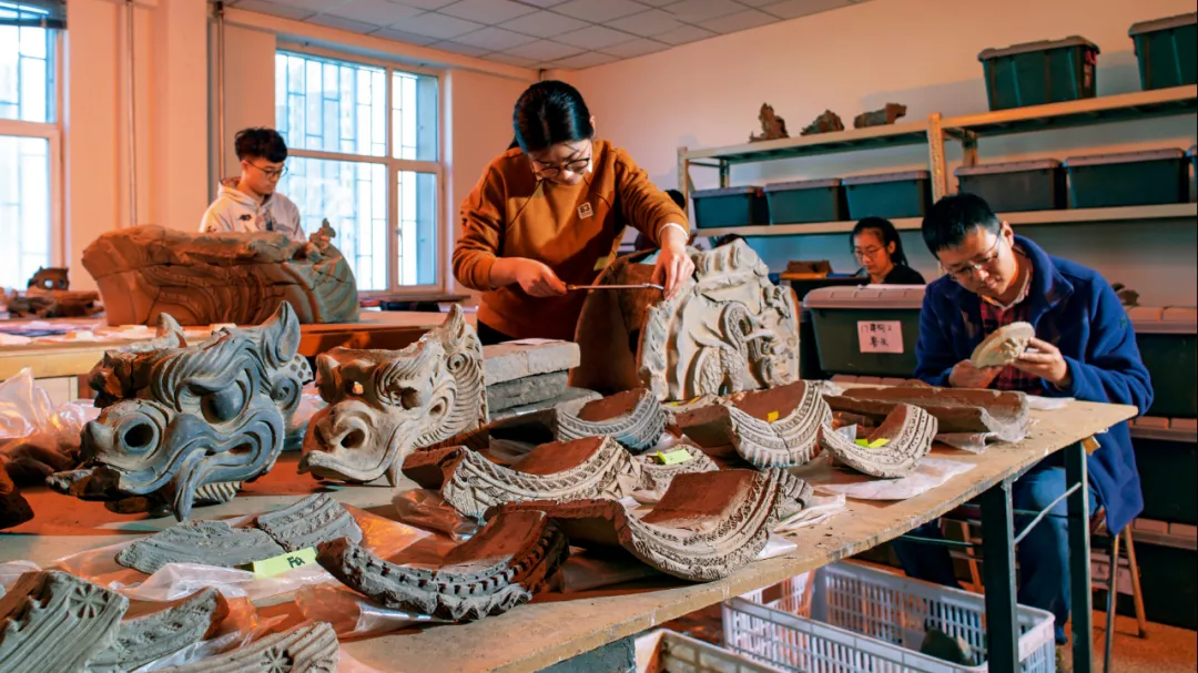 中國大學考古系地圖