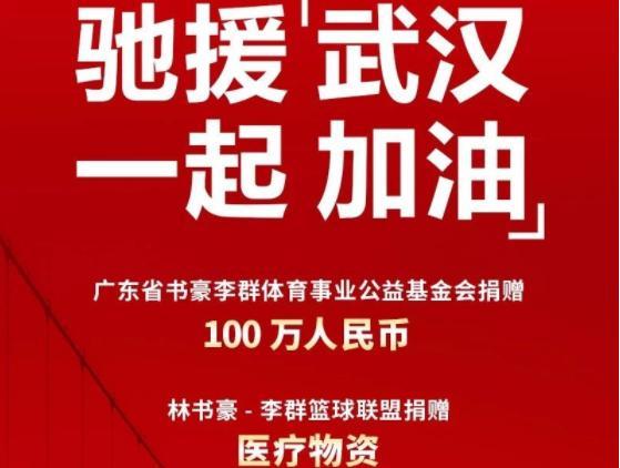 cba哪个外援捐款名单(CBA最有爱心的外援诞生！再向武汉捐204万，3次共捐354万)