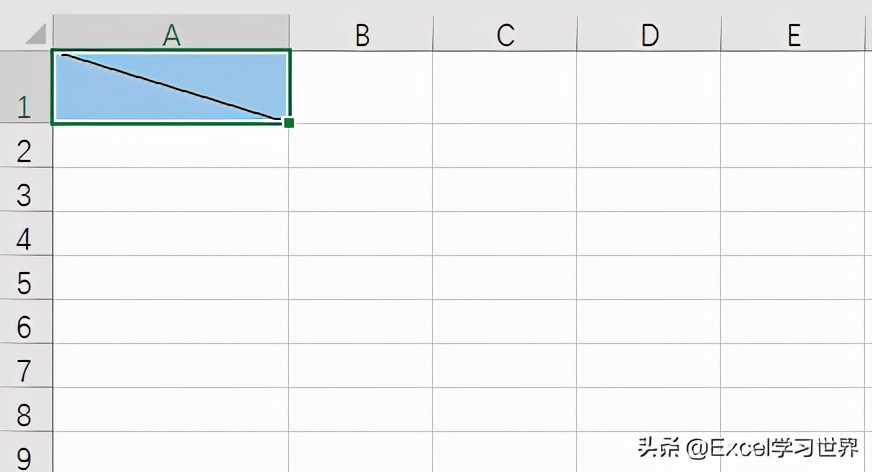 三种方法绘制 Excel 斜线表头，最后一种脑洞太大了