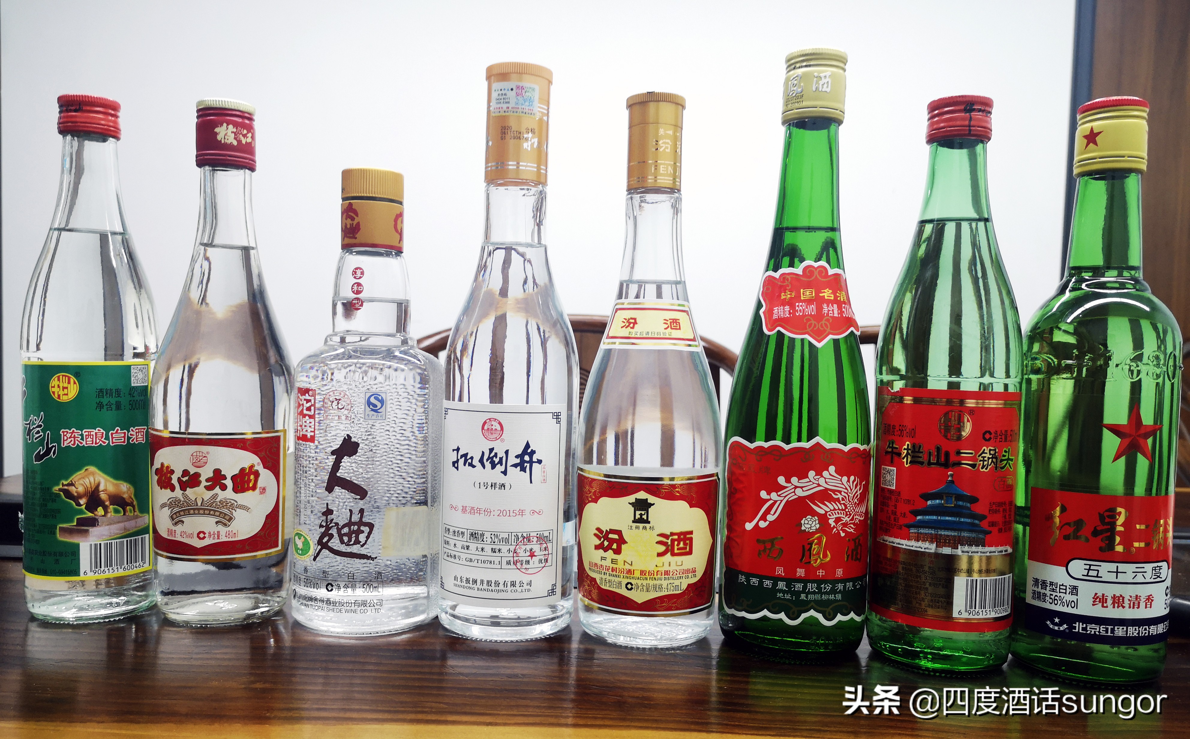 口粮酒推荐：花了一个月私房钱买了8种酒，最便宜的11.5元