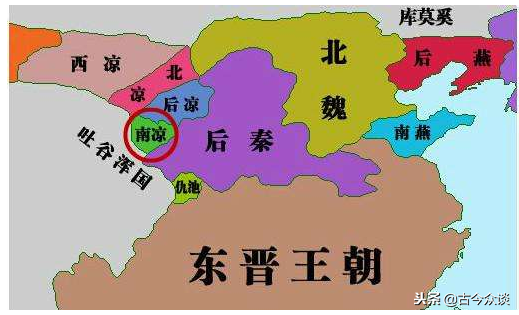 唐朝西凉之乱历史上北凉是现在哪里