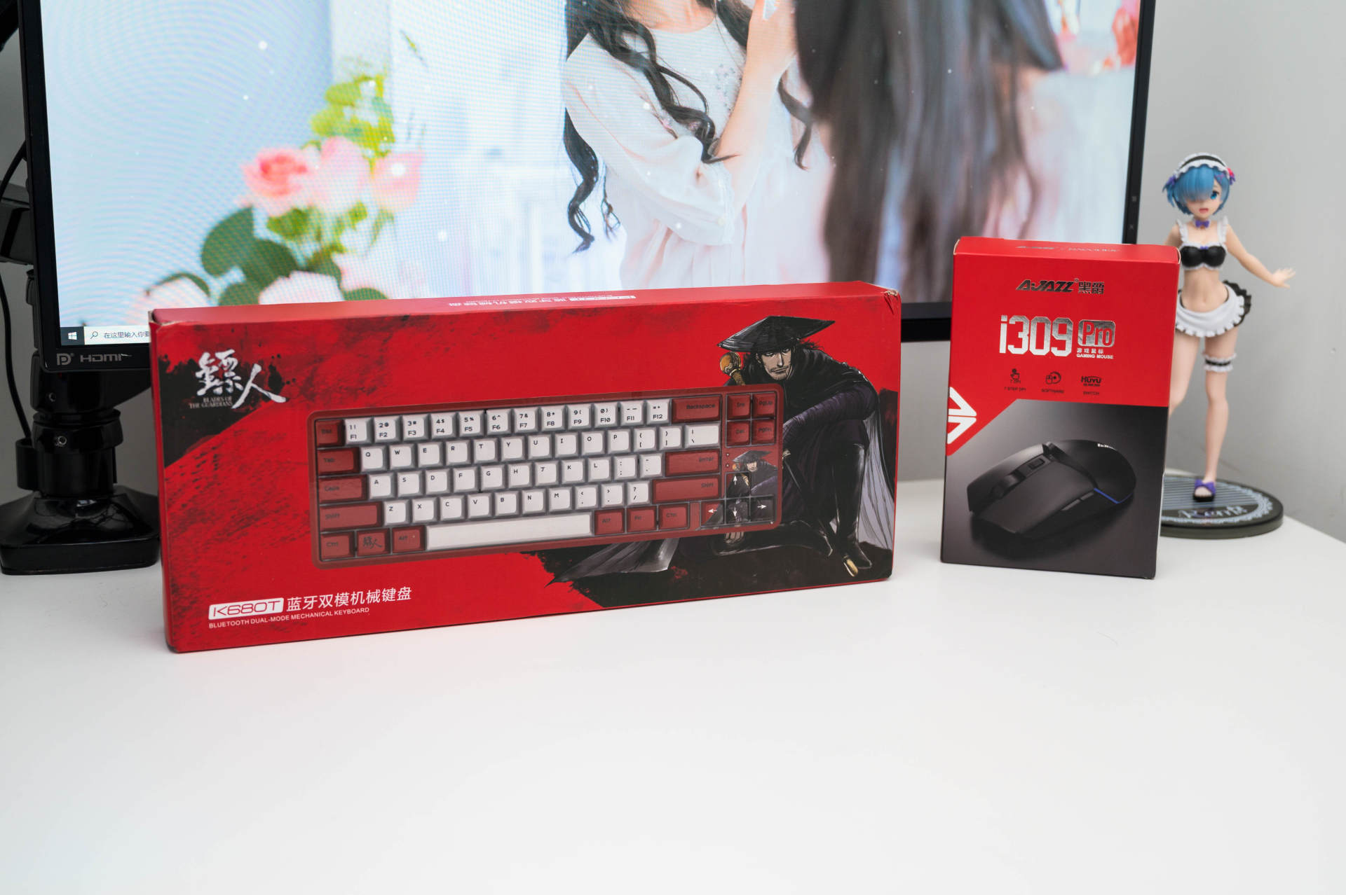 客制化68键配列的颜值巅峰，黑爵镖人机械键盘上手体验