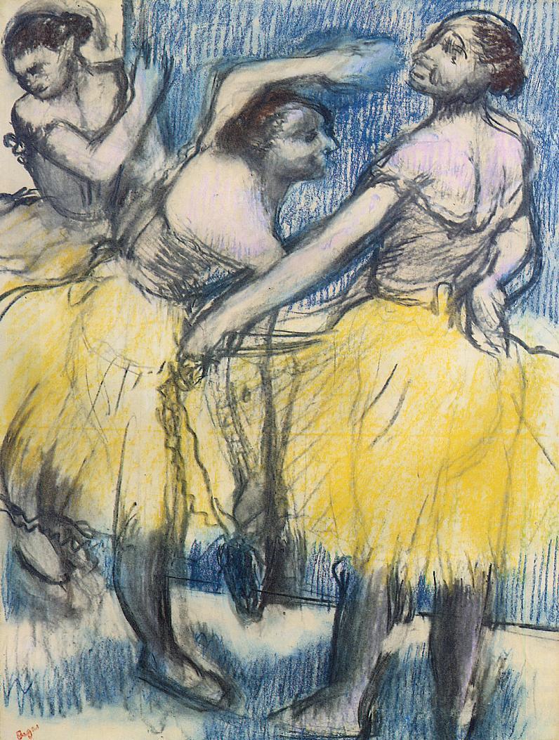 画家德加简介(学赏画（34）法国印象派画家埃德加·德加(Edgar Degas)简介)