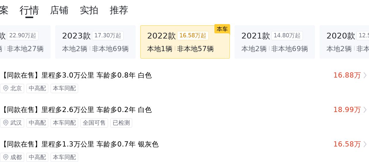 2022款路虎揽胜极光，落地不到一年，20万出头就能体验豪华SUV？