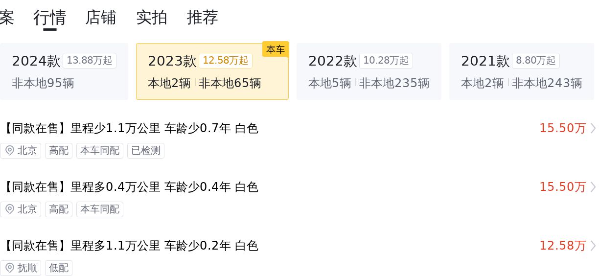 准新奔驰A级，落地20万出头，如今15万不到就能开回家？
