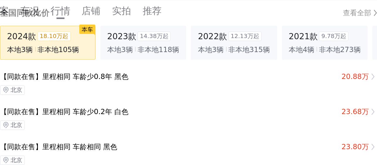 准新凯迪拉克CT5，2024款一手车，豪华品牌也能轻松拥有？